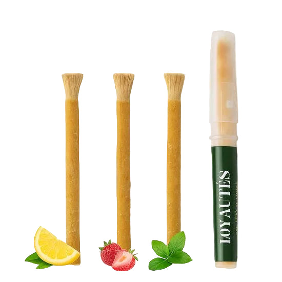 Loyautés Vrije Verzending Bundel — 9 miswak sticks en 2 houders