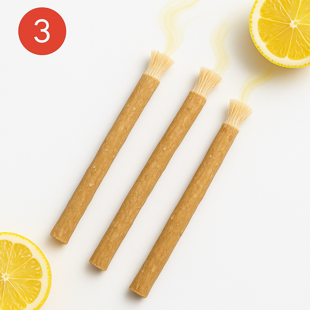Lemon Miswak 3 stuks